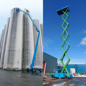 20m Scissor lift and boom